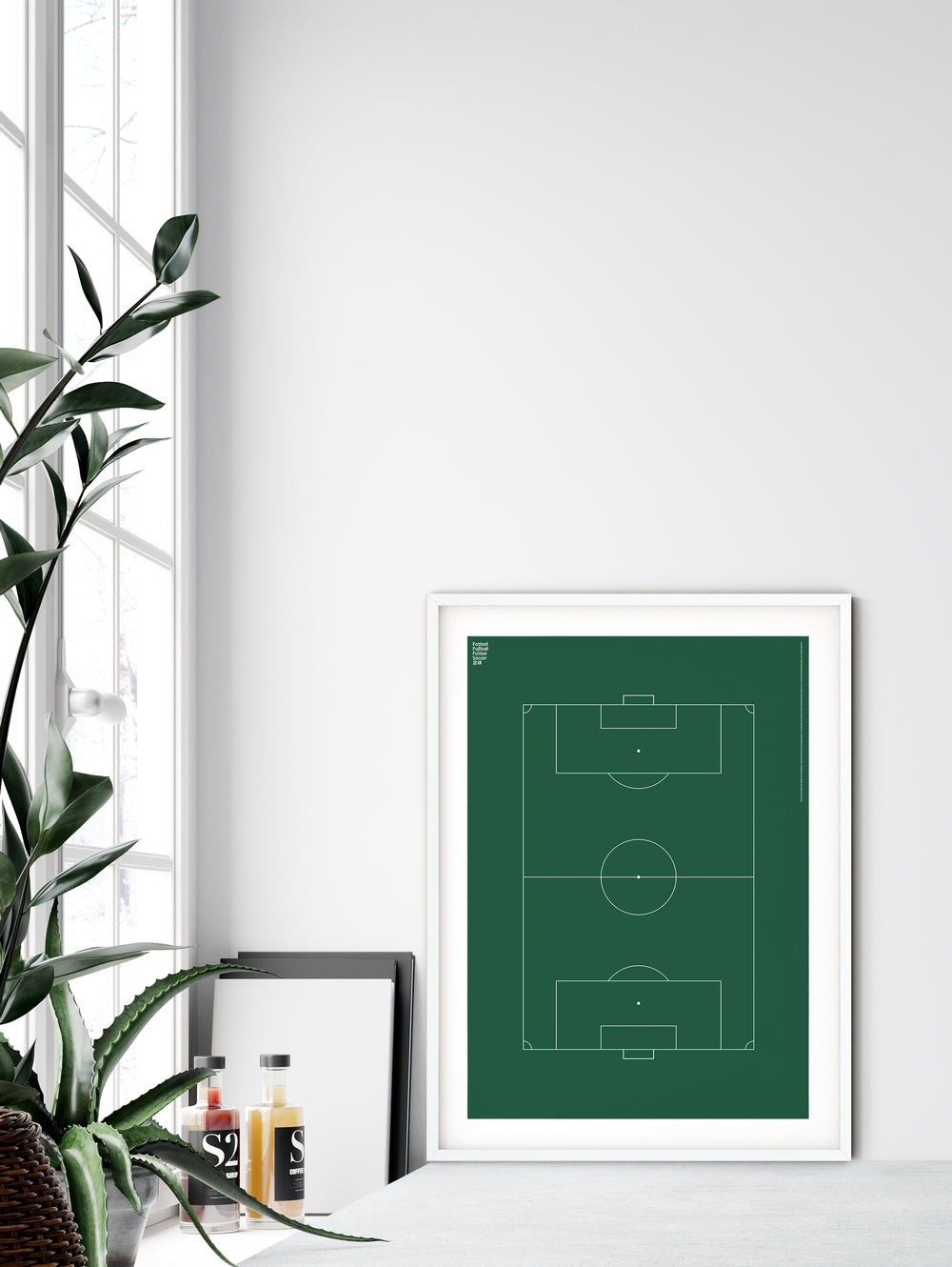 Sport Soccer Field Poster