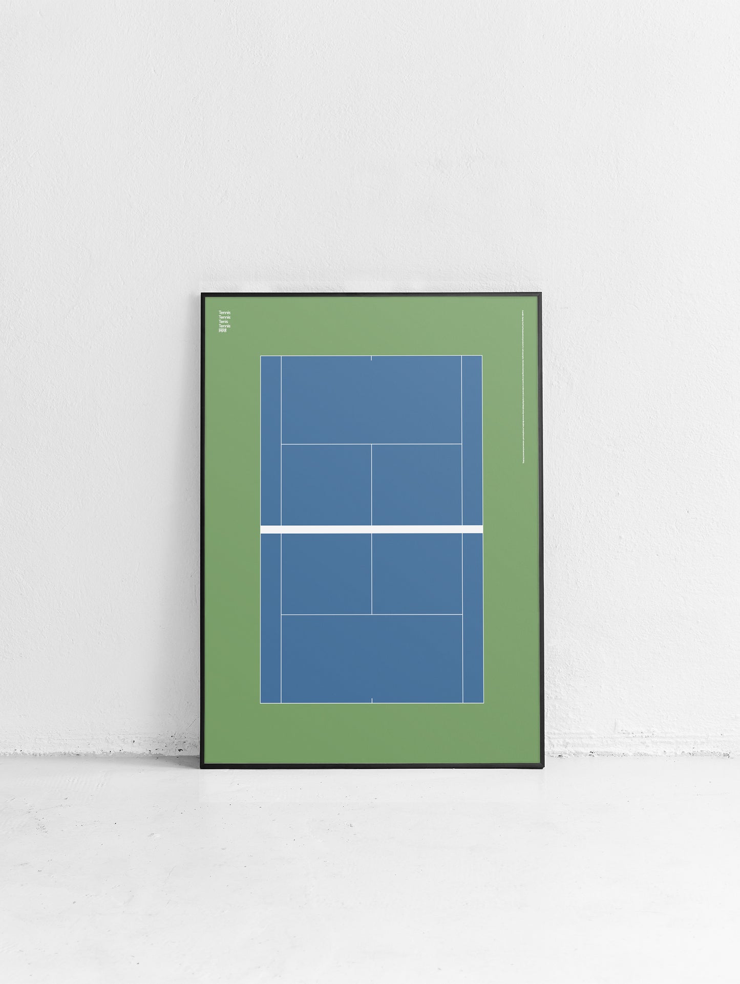 Sport Tennis Court US Open Poster