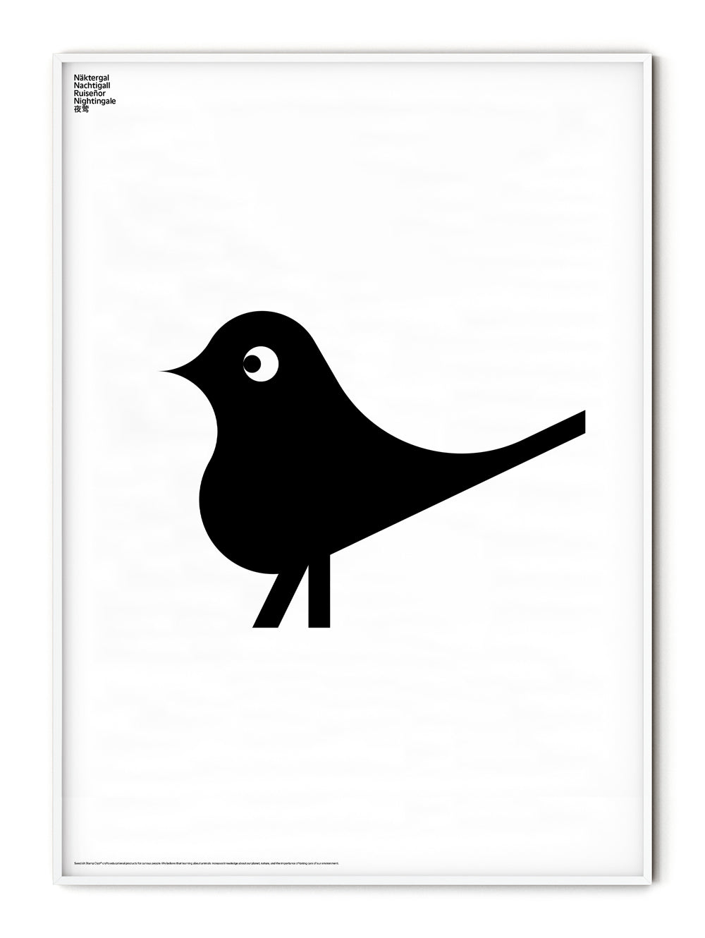 Animal Nightingale Poster