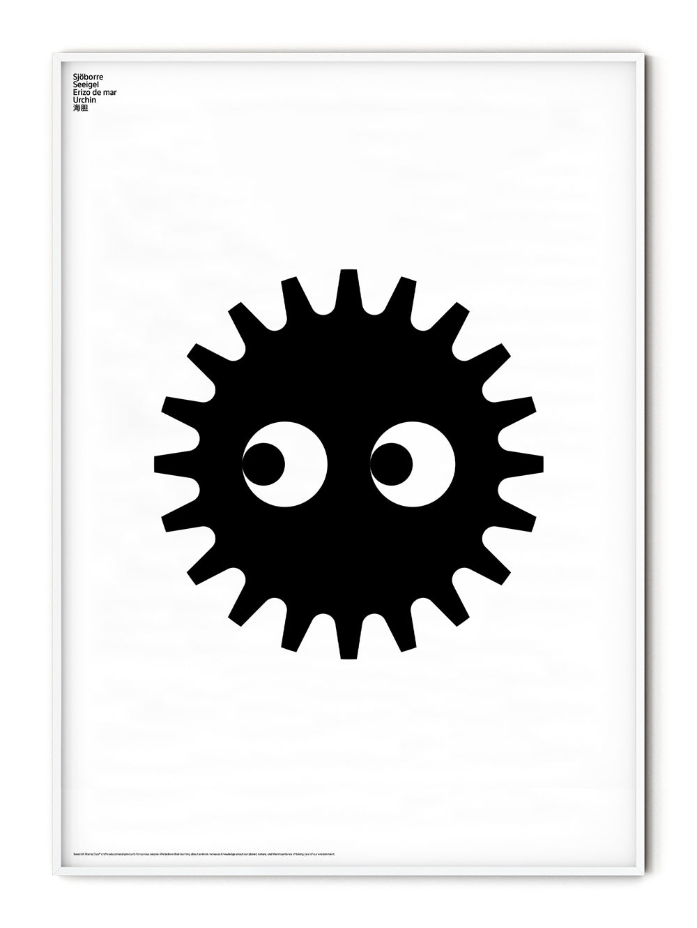 Animal Urchin Poster