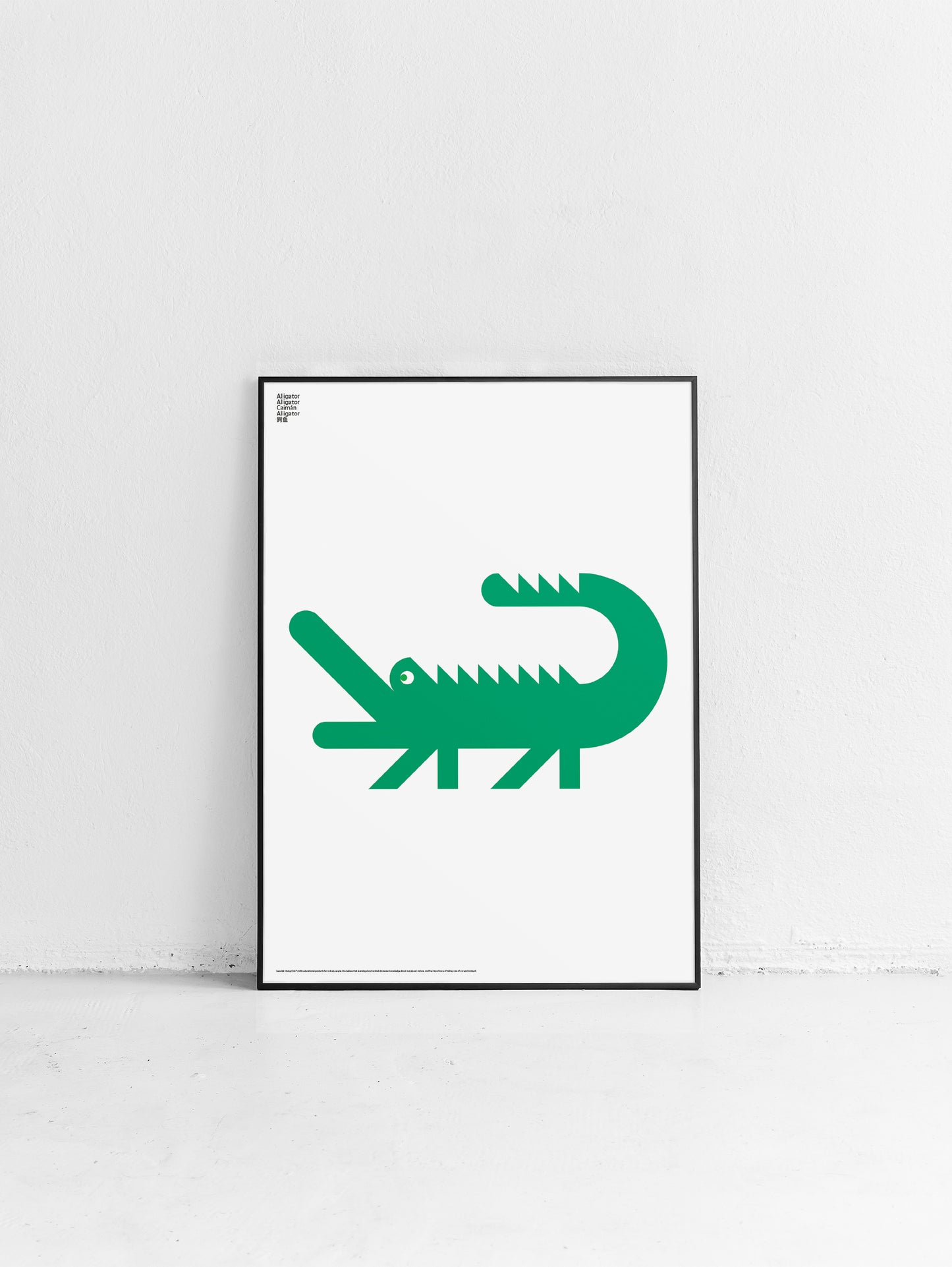Animal Alligator Poster