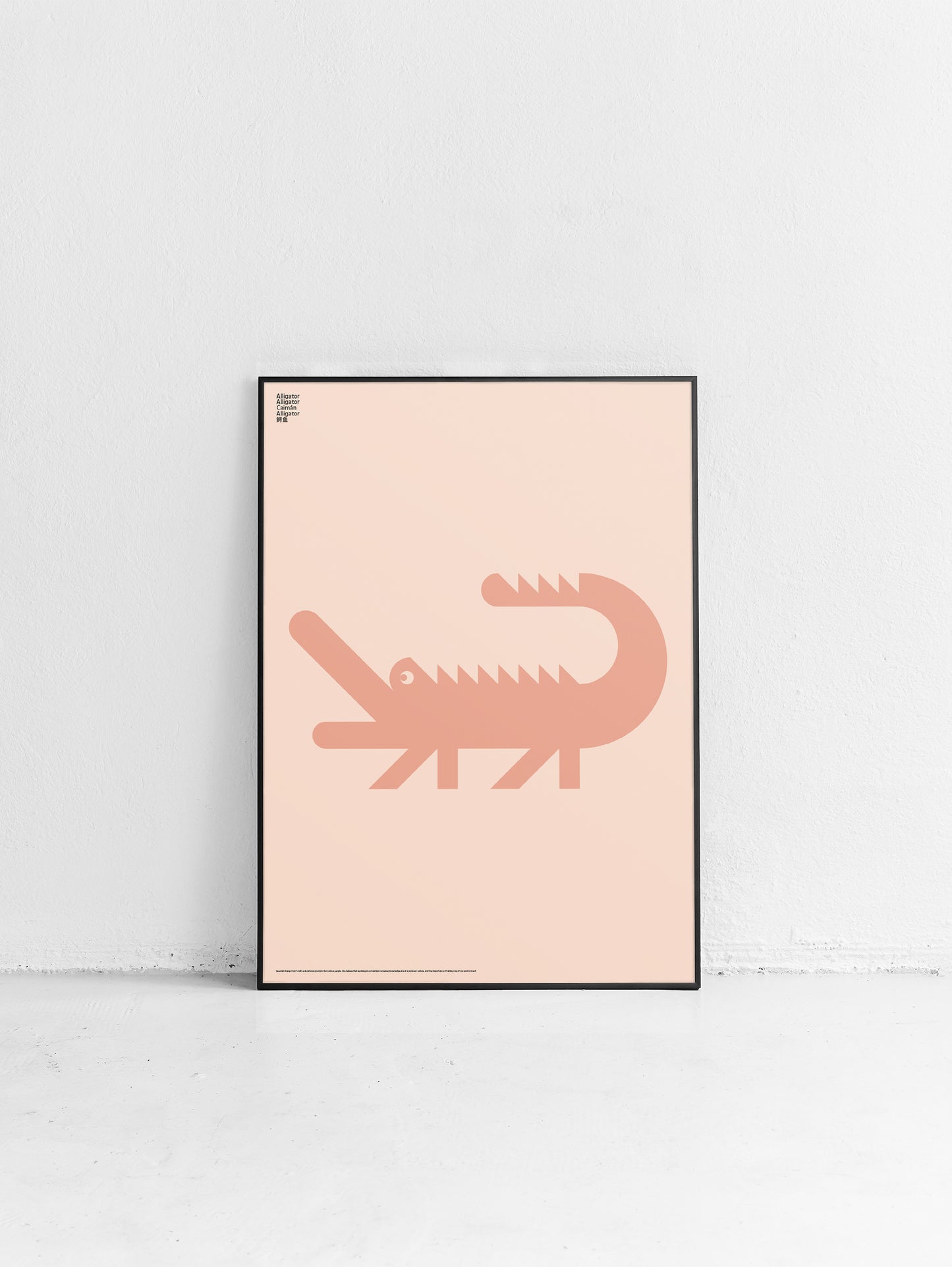 Animal Alligator Poster