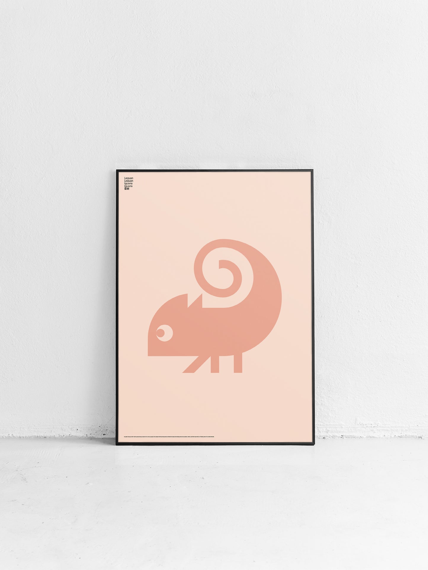 Animal Iguana Poster