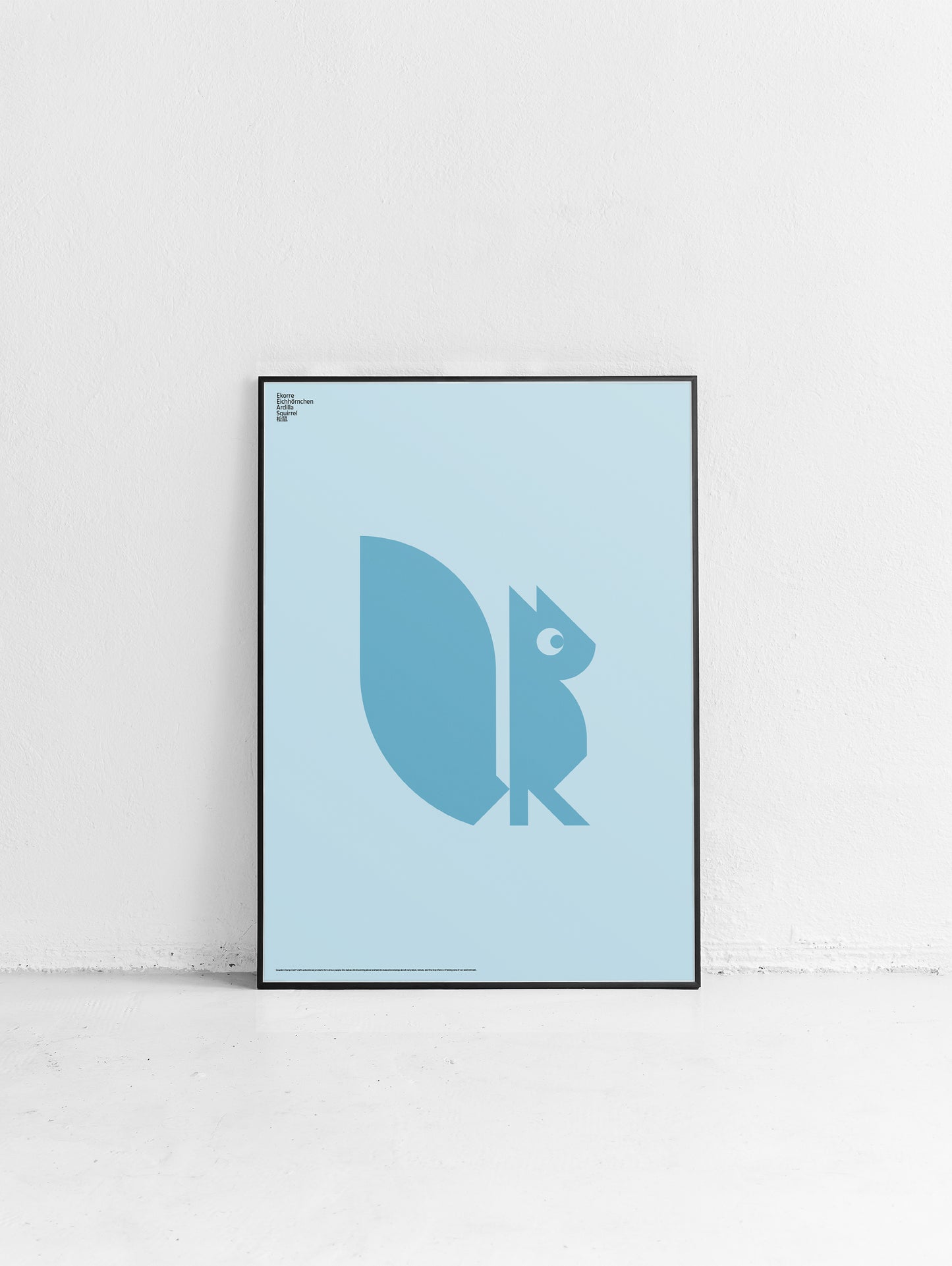 Animal Squirrel Poster