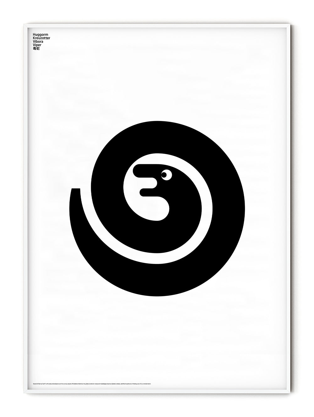 Animal Viper Snake Poster