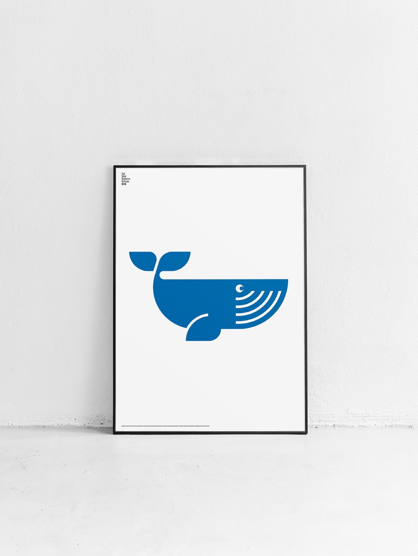 Animal Whale Poster