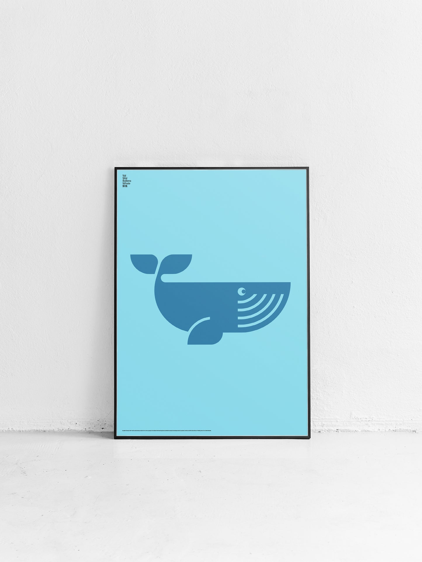 Animal Whale Poster