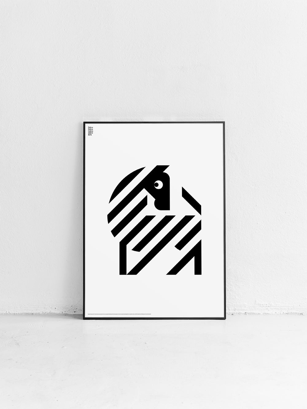 Animal Zebra Poster