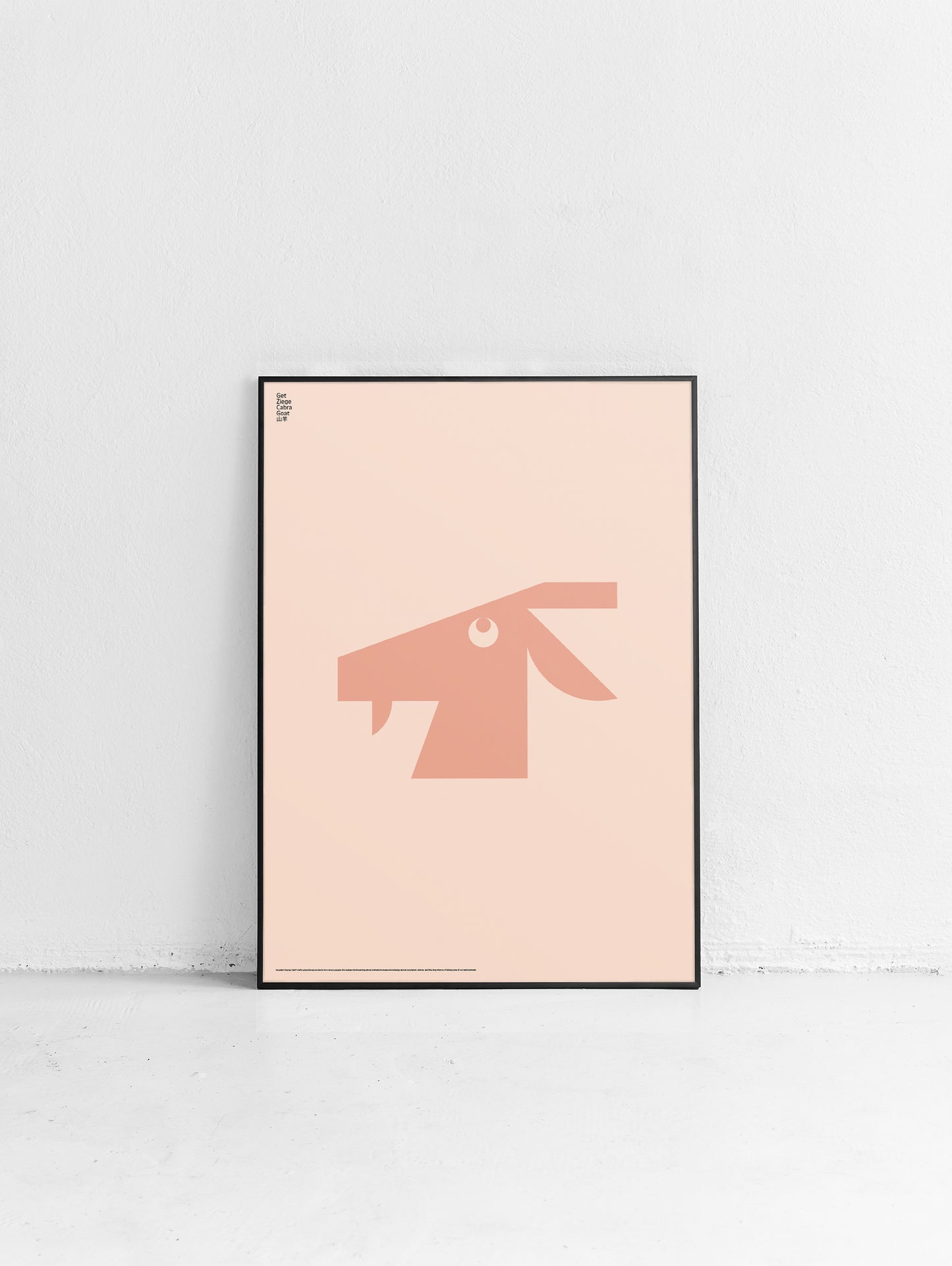 Animal Goat Poster