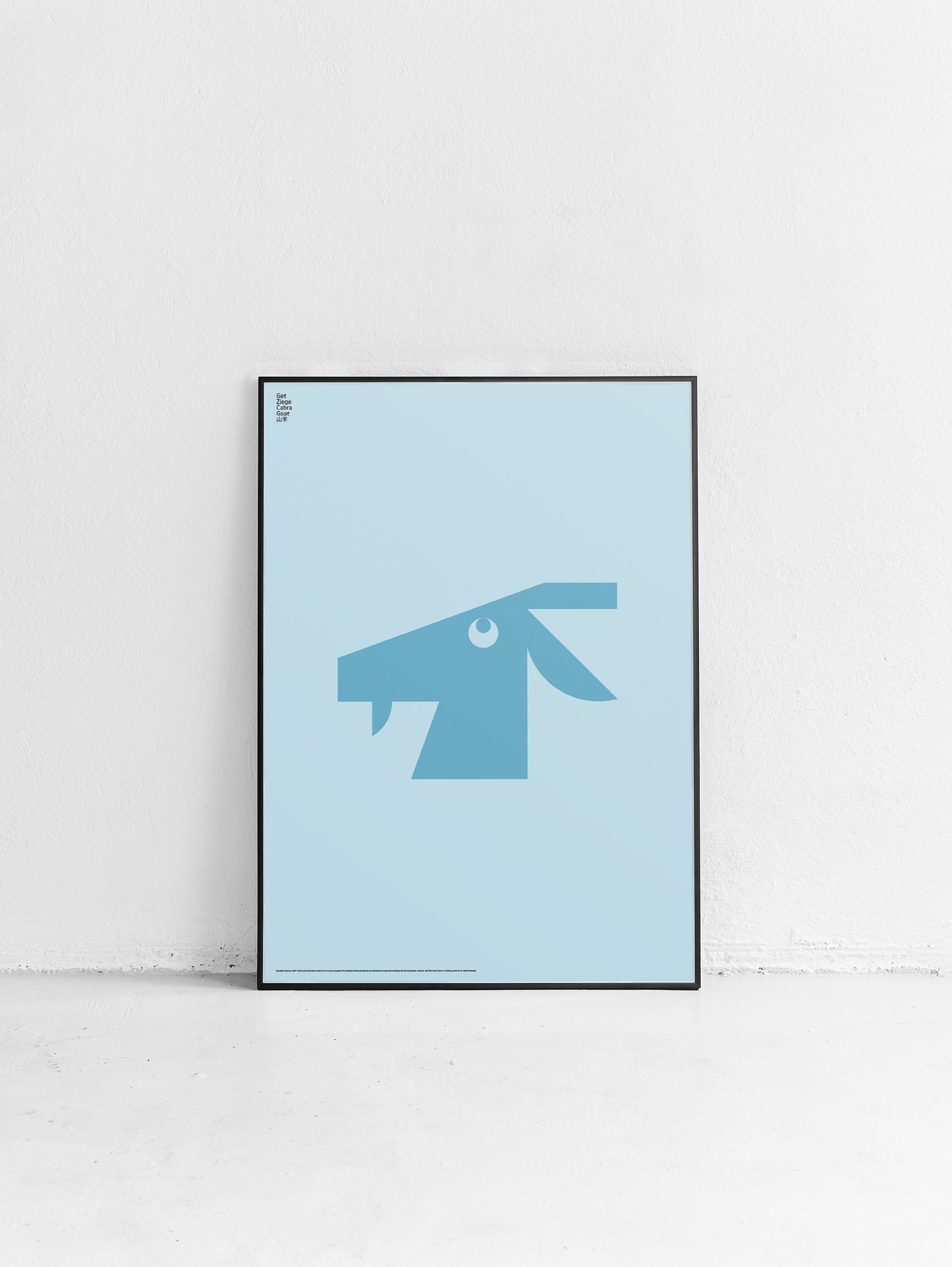 Animal Goat Poster