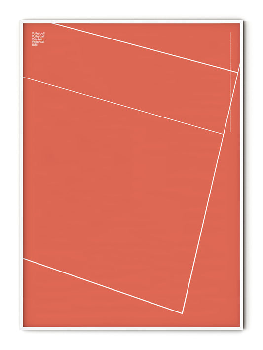 Sport Volleyball Detail Poster