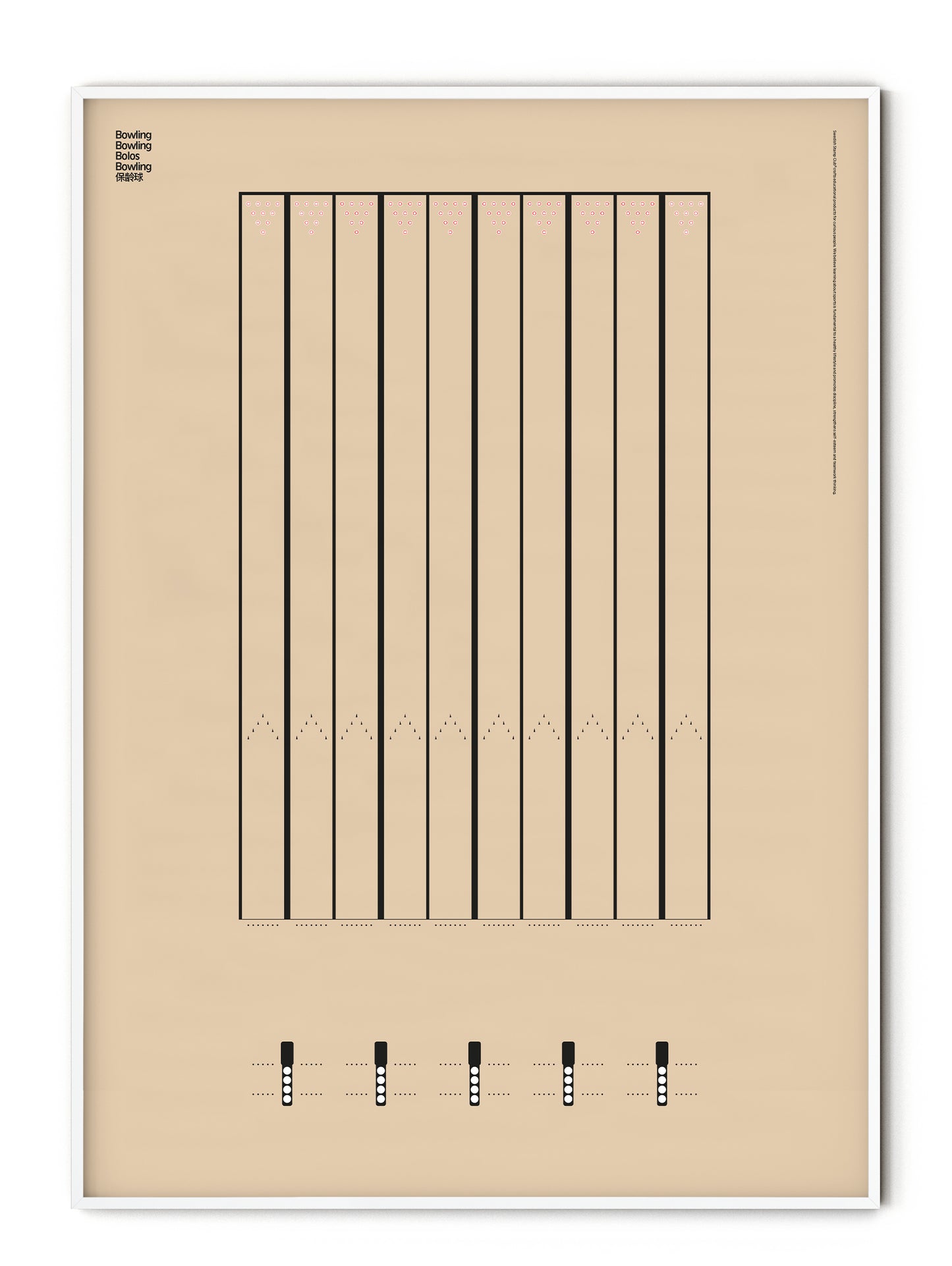 Sport Bowling Poster