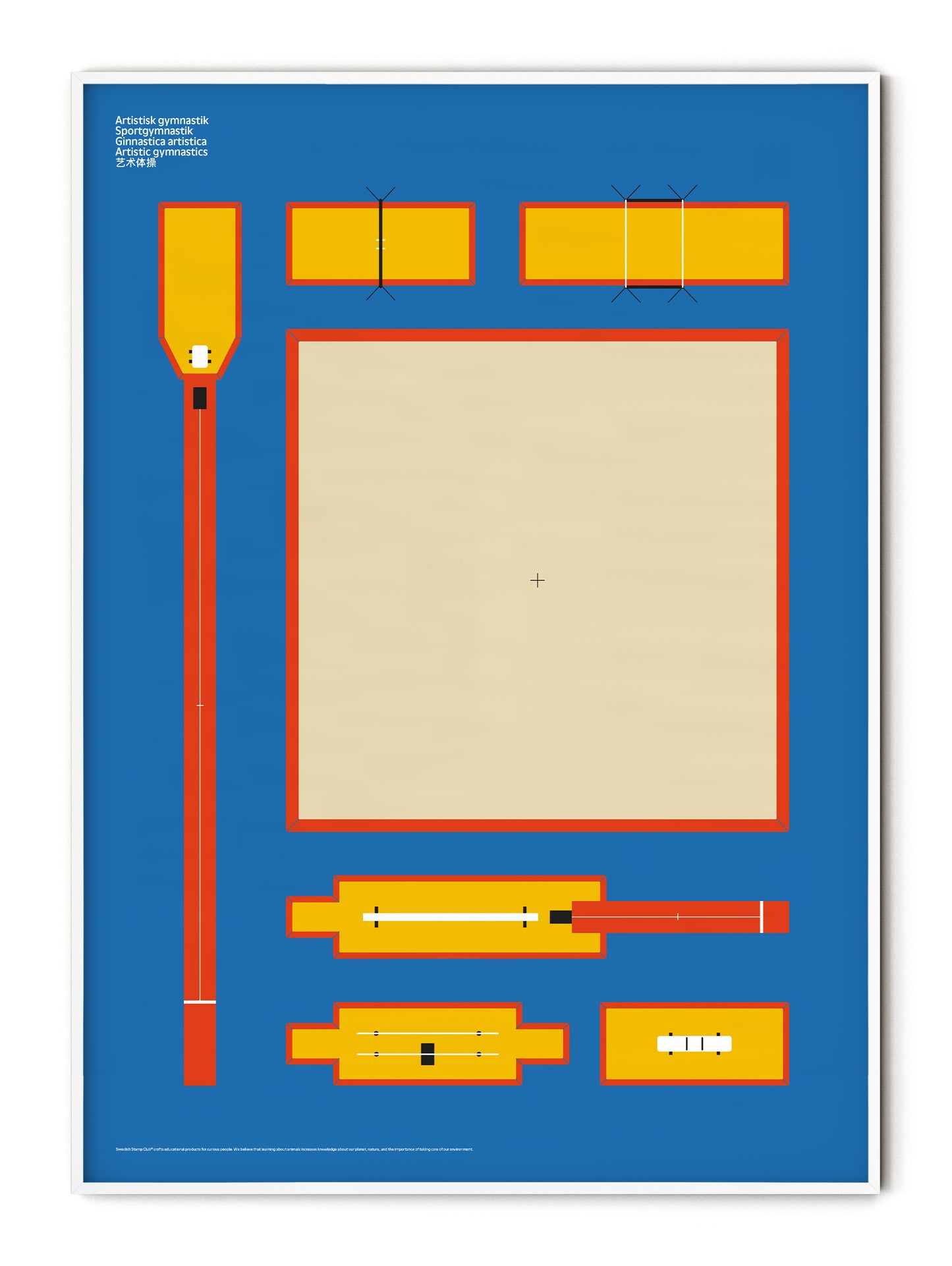 Sport Artistic Gymnastics Poster