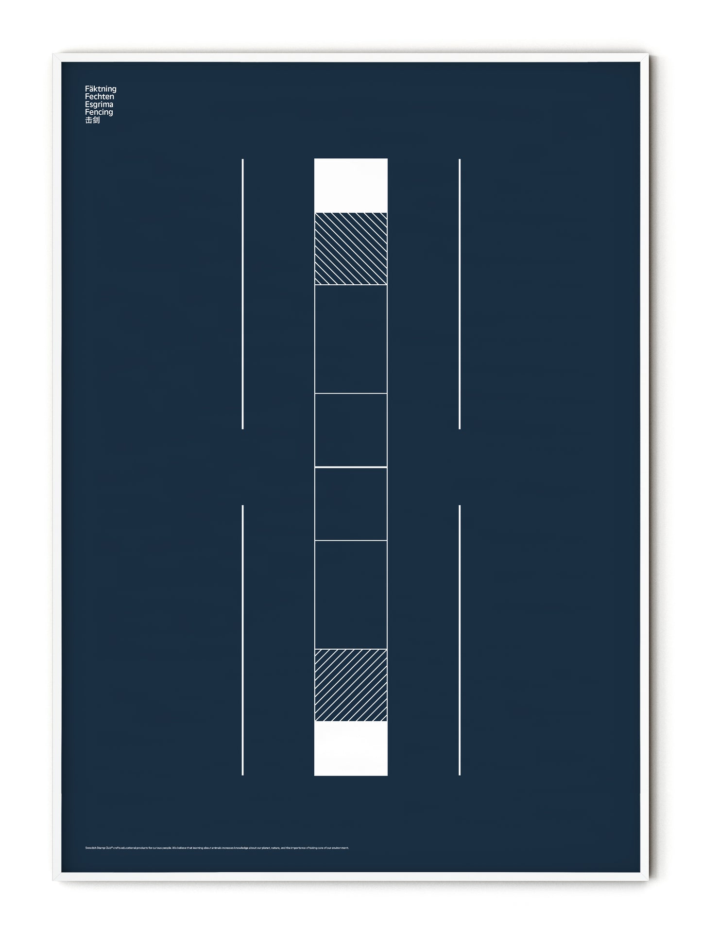 Sport Fencing Poster