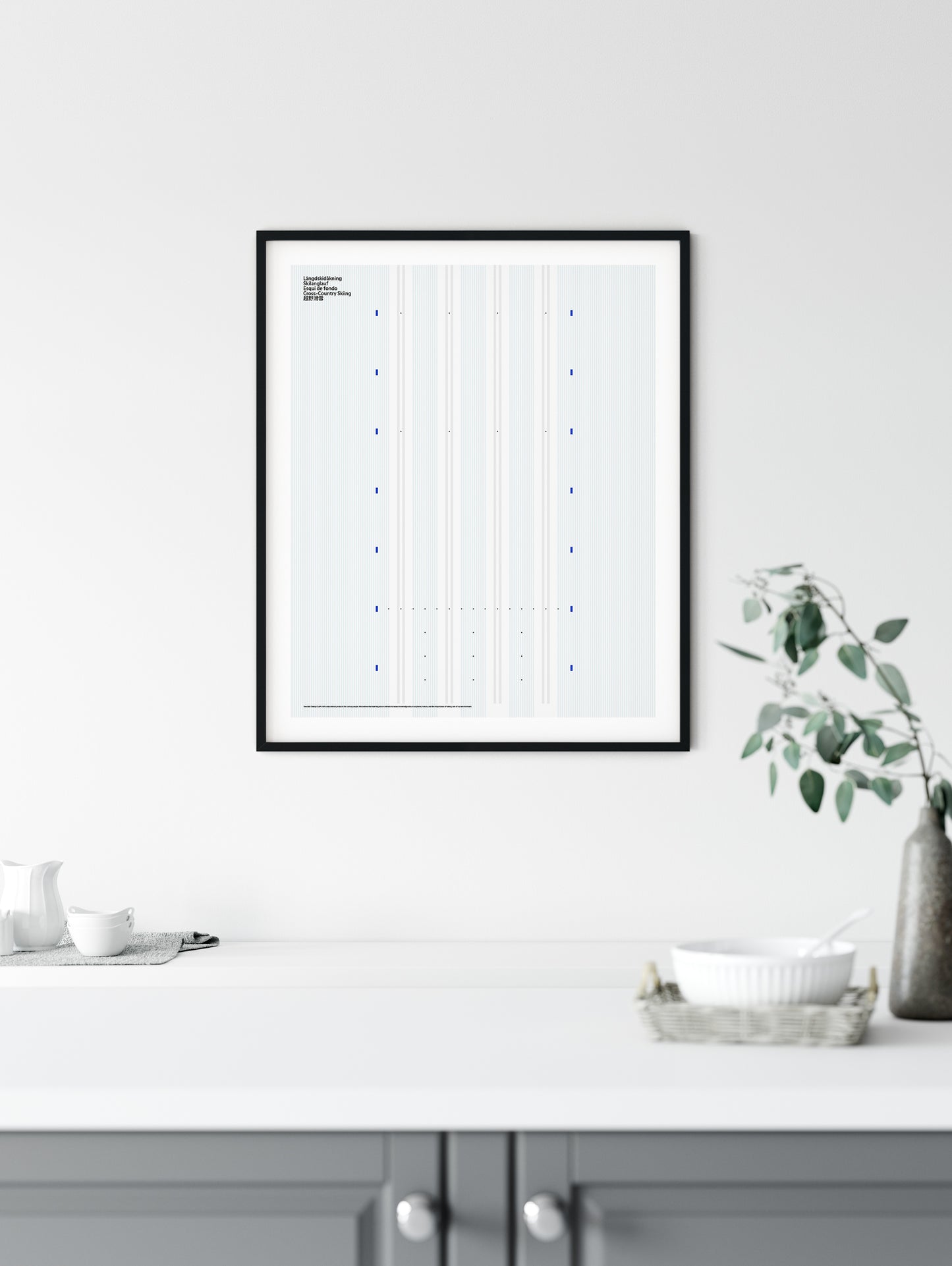 Sport Cross-Country Skiing Poster