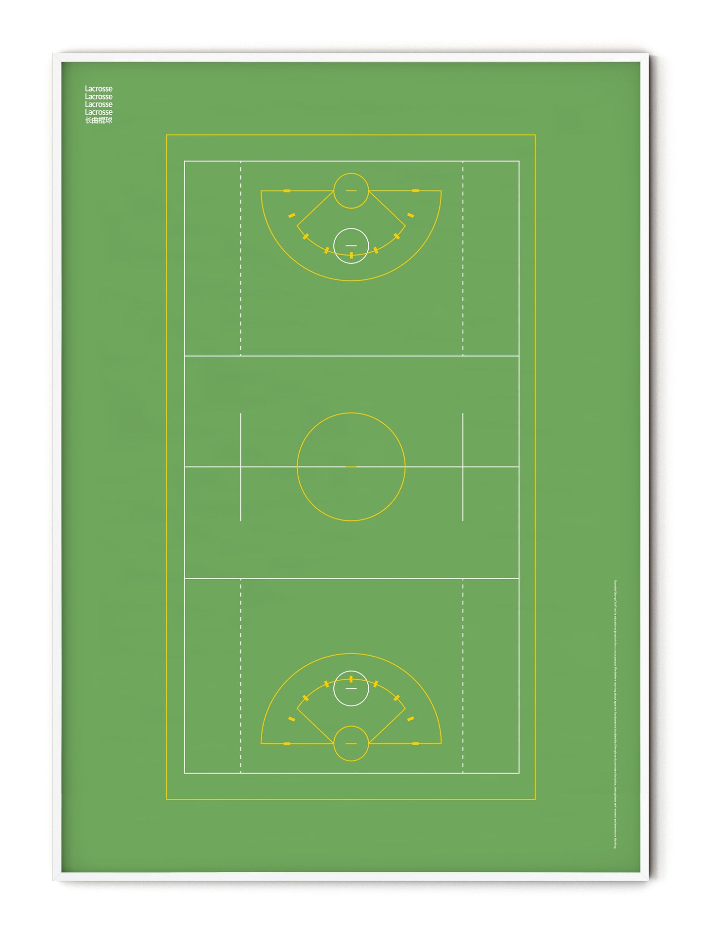 Sport Lacrosse Poster