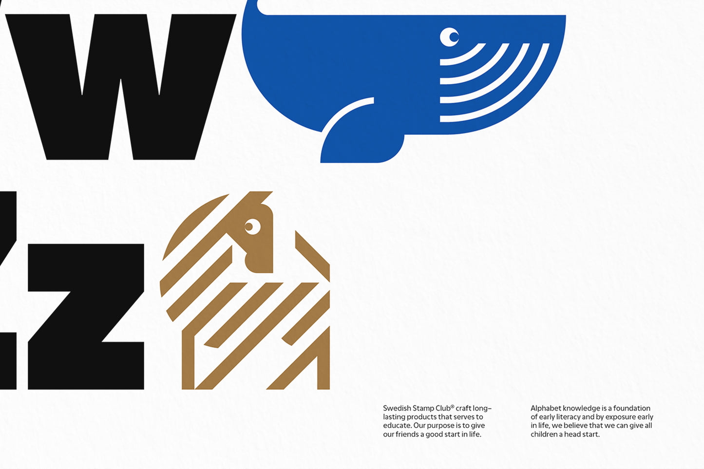 Animal Alphabet English Poster