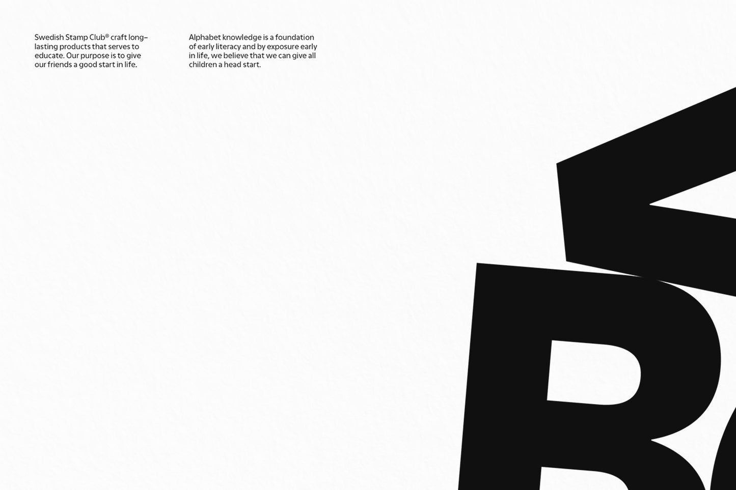 Pile Alphabet English Poster